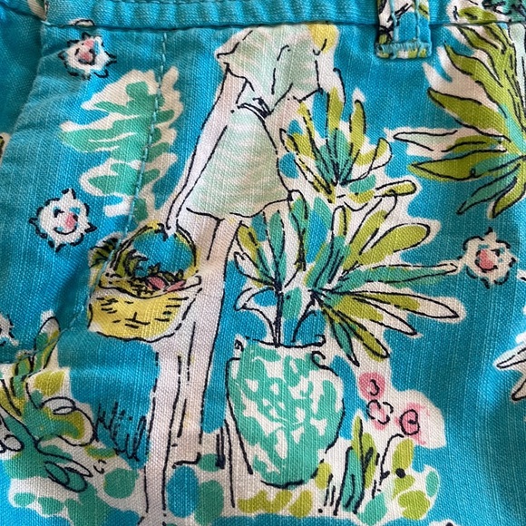Lily Pulitzer “Jungle Glam” summertime shorts, size 2. - Picture 5 of 7